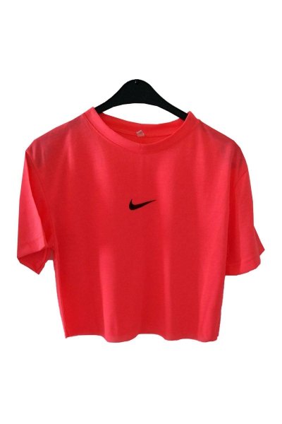 Neon Renkli Crop Tişört