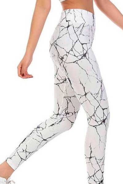 Yüksek Bel Dijital Baskı Tayt